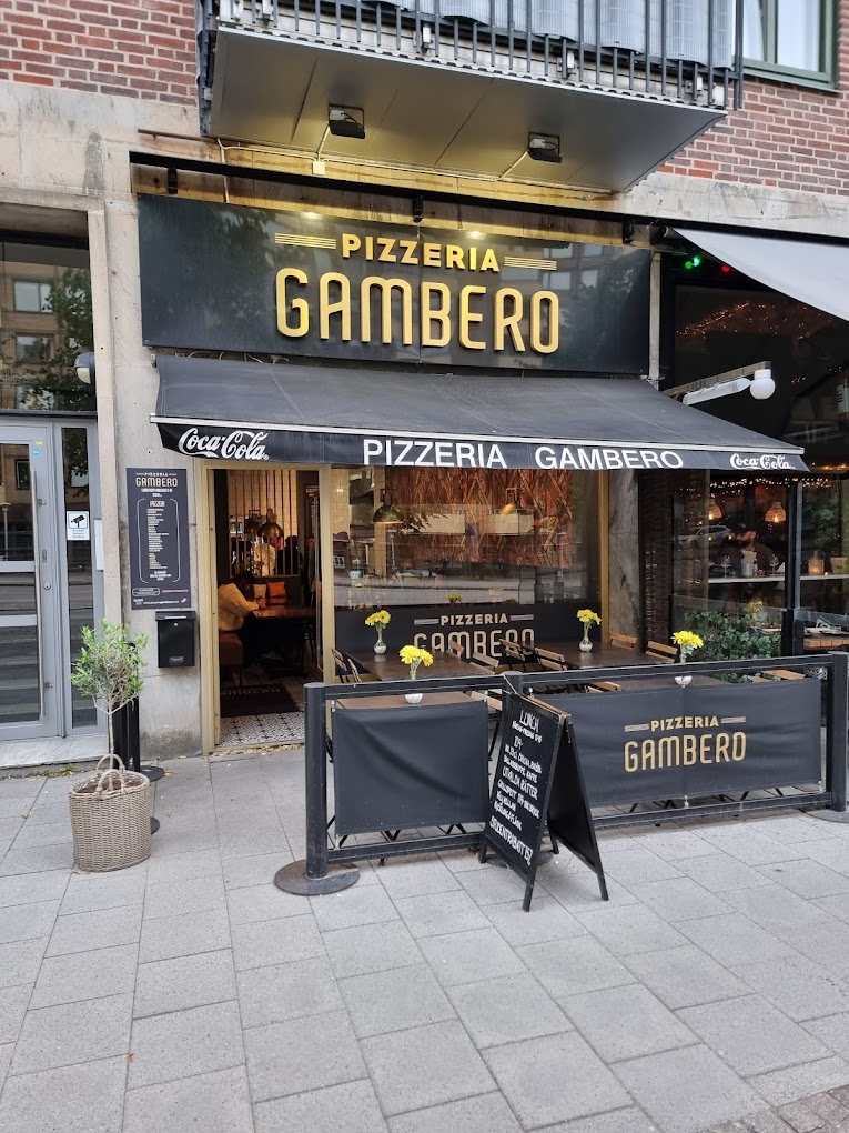 Pizzeria Gambero i Haga, Linne & Skanstorget Göteborg